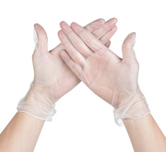 Disposable latex nitrile PVC gloves