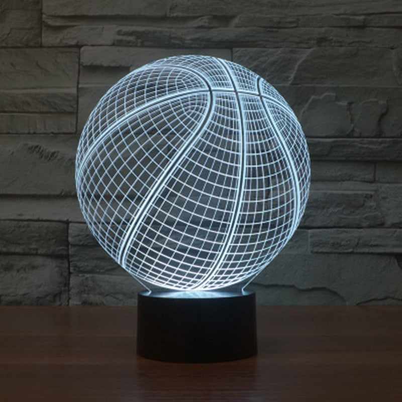 Basketball 3D Illusion Lamp