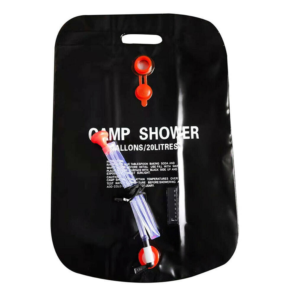 Compact Portable Solar Sun Heating Camping Shower