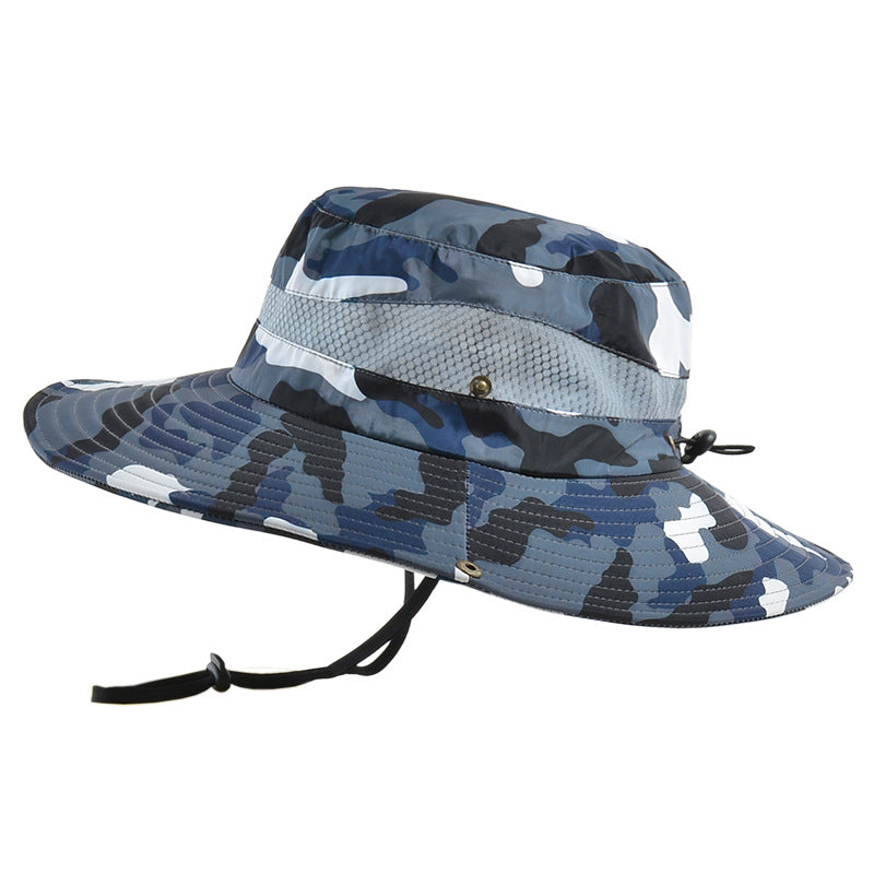 Camo Tropical Round Brim Hat