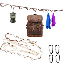 Multifunctional Leather Lanyard Tent Canopy Accessories