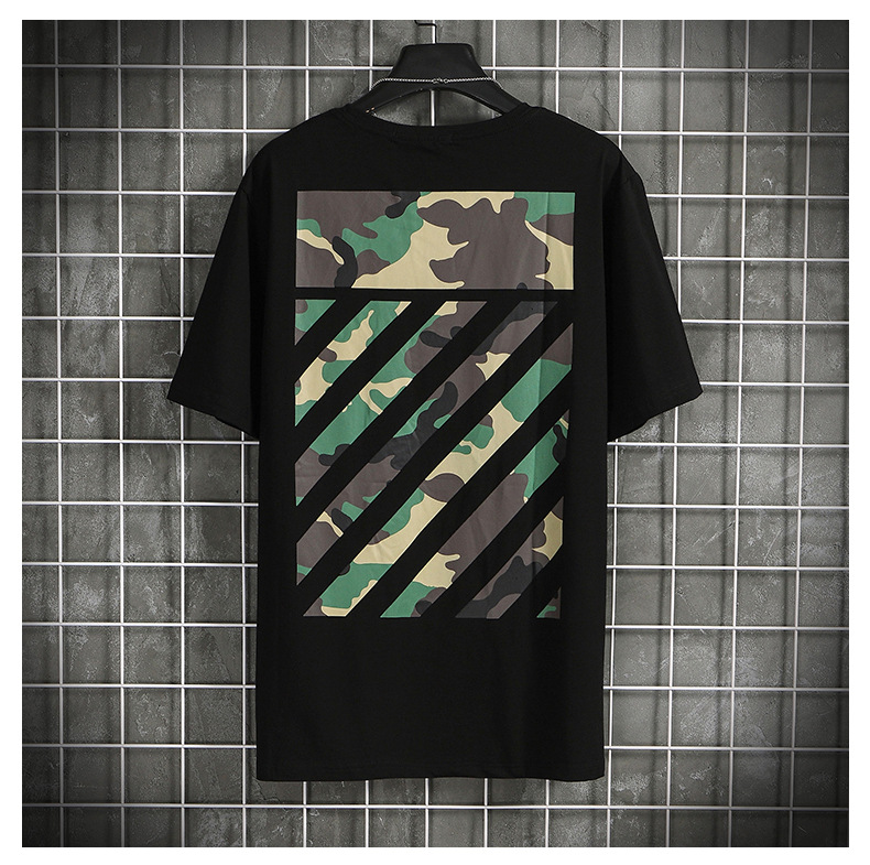 Men's Camo Graphic Print T-Shirt