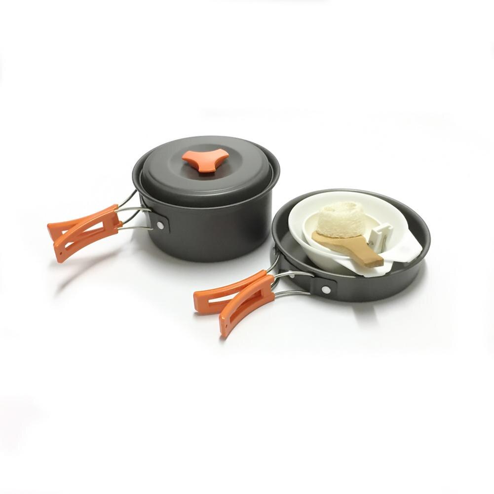 Portable Outdoors Tableware and Cookware Set