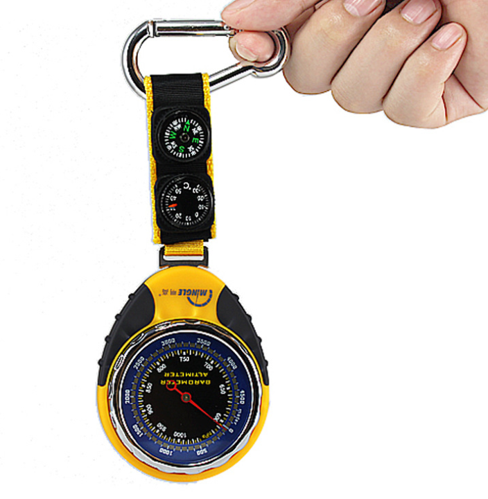 Outdoors Multi-functional Altimeter Barometer Thermometer and Compass