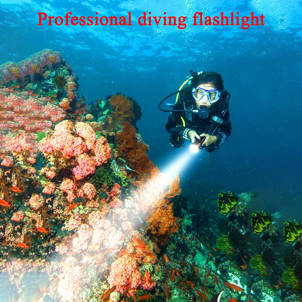 Rechargeable Divers Flashlight