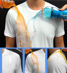 Men's Waterproof Breathable Anti-fouling T-shirt