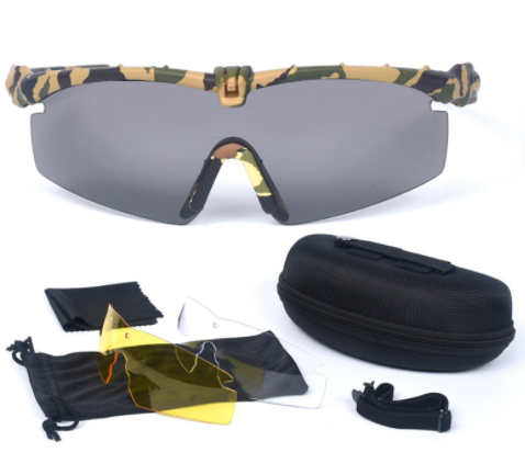 Outdoor Tactical Protection Military Style Range Glasses