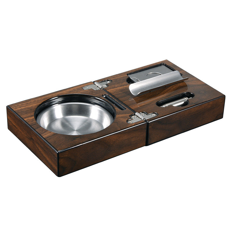 Portable Cigar Ashtray Set