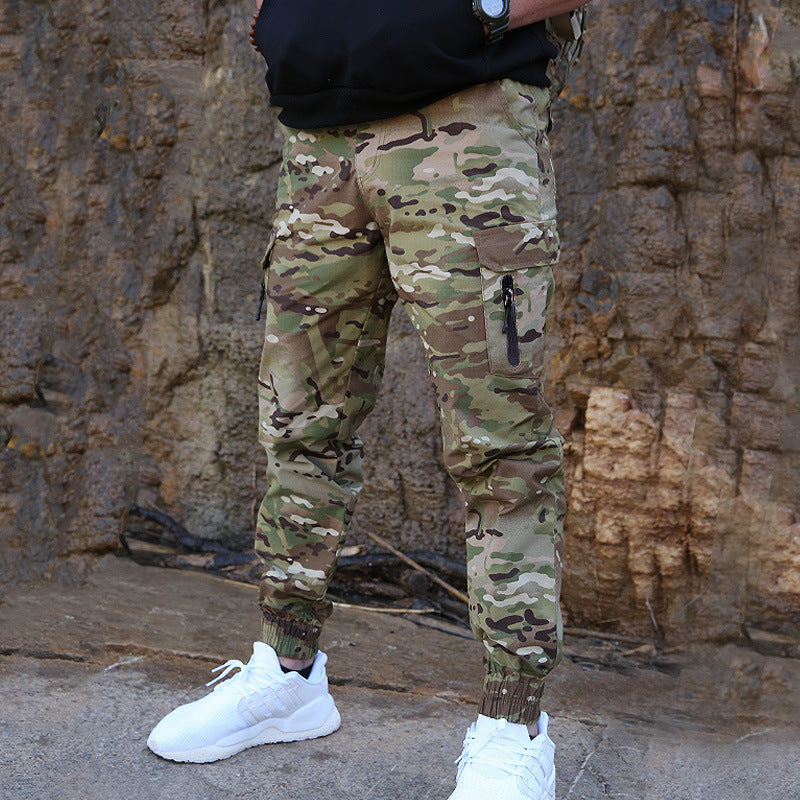 Men's Army Style Camo Pants