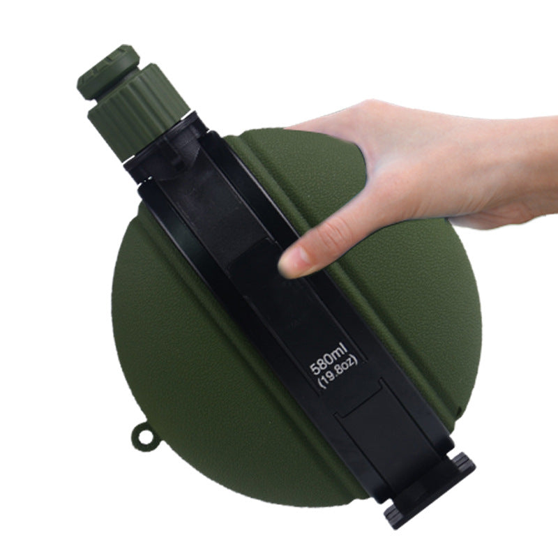 Outdoor Military Style Silicone Large Capacity Water Bottle