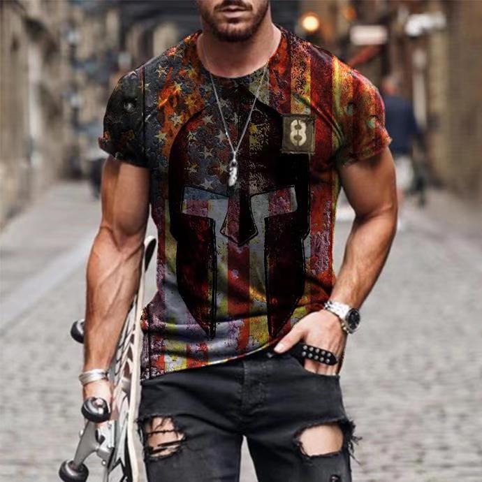 Men's Vintage Print T-Shirt