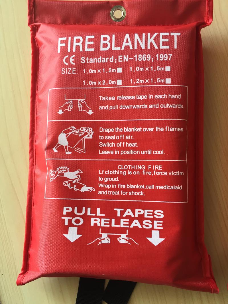 Fiberglass Fire Resistant Survival Blanket