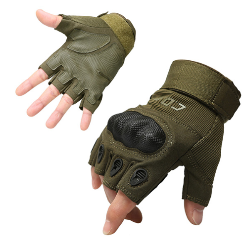 Tactical Military Style Riding Half Finger Gloves