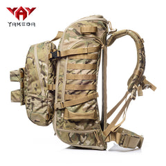 Tactical Army Camouflage Double Shoulder MOLLE Backpack
