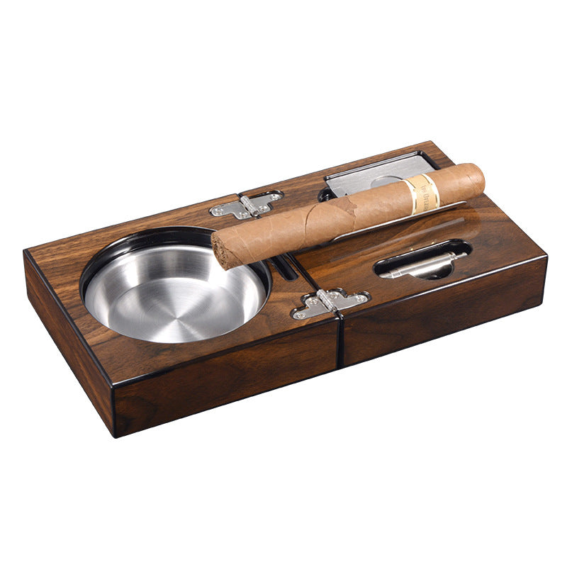Portable Cigar Ashtray Set