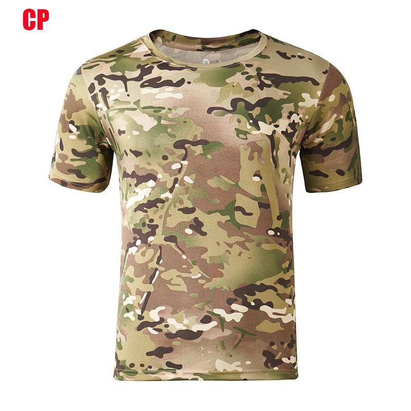 Men's Quick Dry Camo T-Shirt