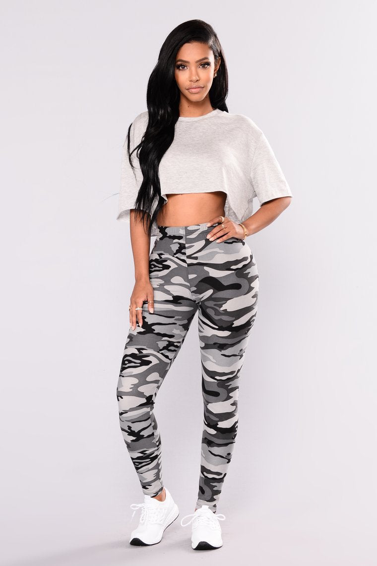 Women's Camo Casual Leggings