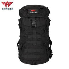 Outdoor Camping Large Black Backpack
