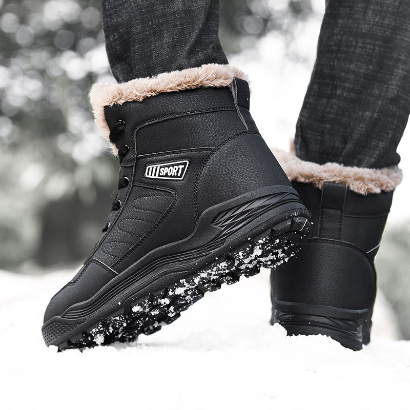 Men's High Top Winter Padded Boots