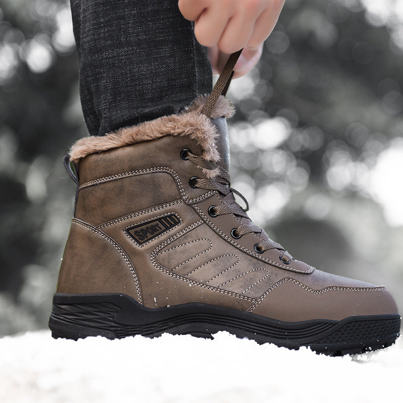 Men's High Top Winter Padded Boots