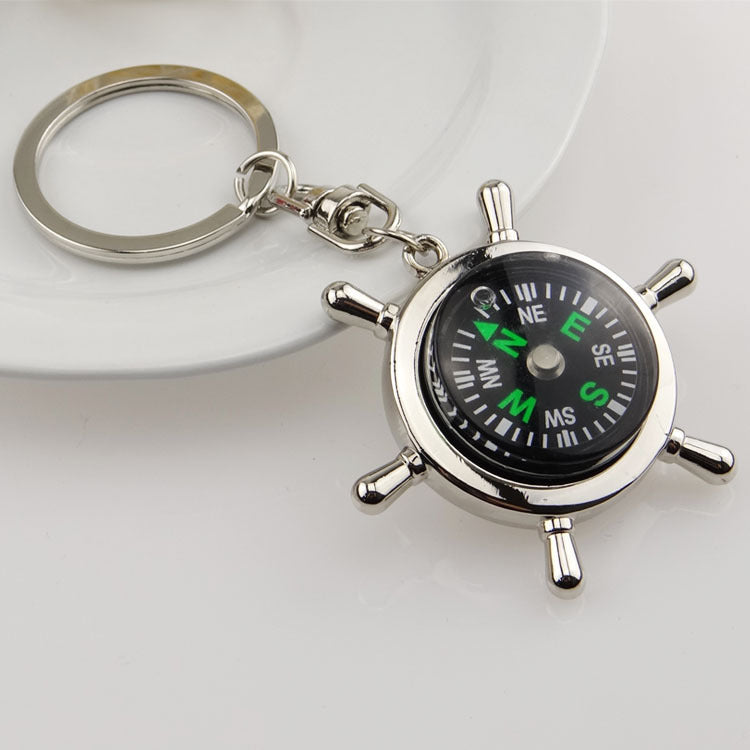 Mini Compass Key Chain
