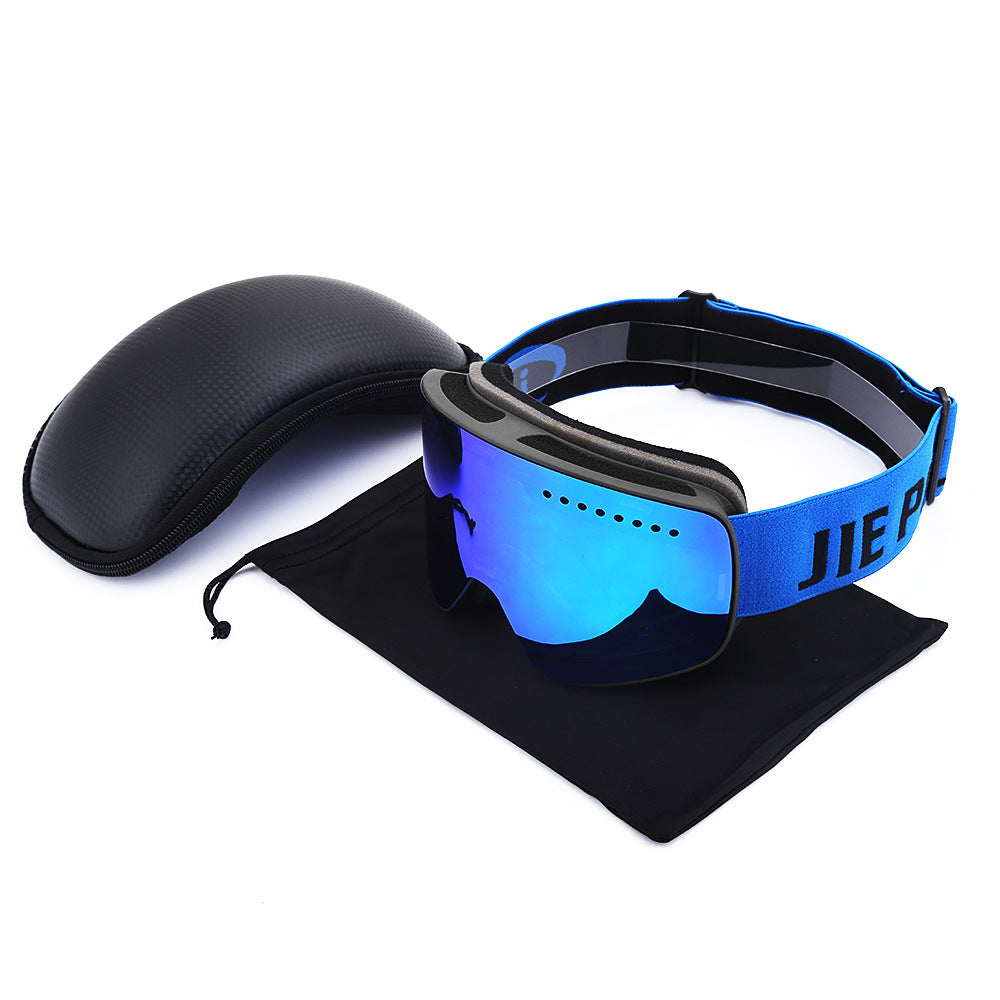 Double Lens Anti-fog Ski Glasses