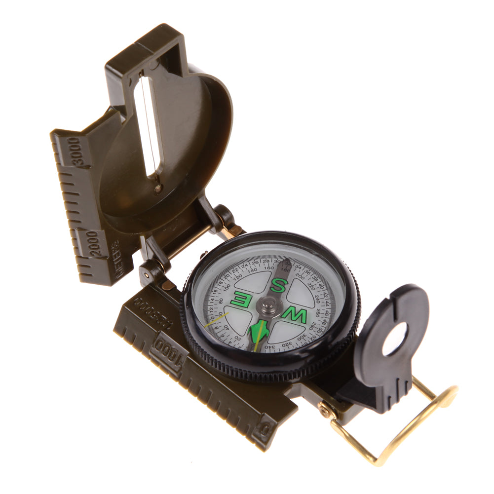 Army Green Navigational Compass