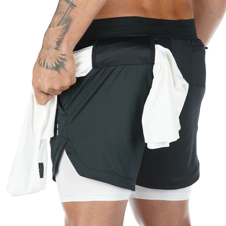 Men's Multi-Pocket Training Shorts
