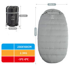 Adult Outdoor Camping Egg Shaped Sleeping Bag