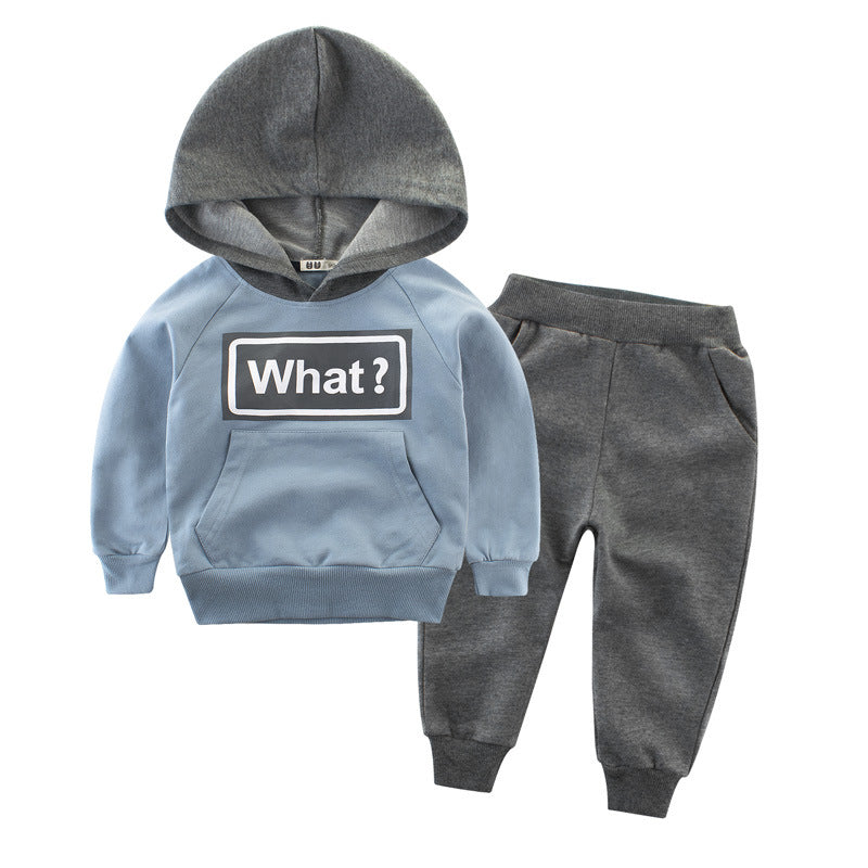 Boy's Hoodie And Pants Set