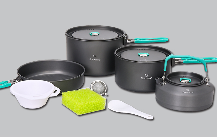 BlackDeer Camping Cookware Set