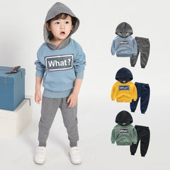 Boy's Hoodie And Pants Set