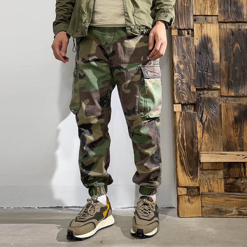 Men's Military Style Cargo Joggers