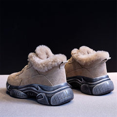 Women's Fur Winter Sneakers