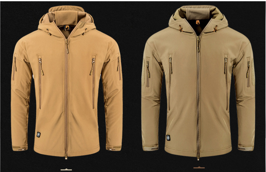 Men's Military Style Tactical Waterproof Jacket