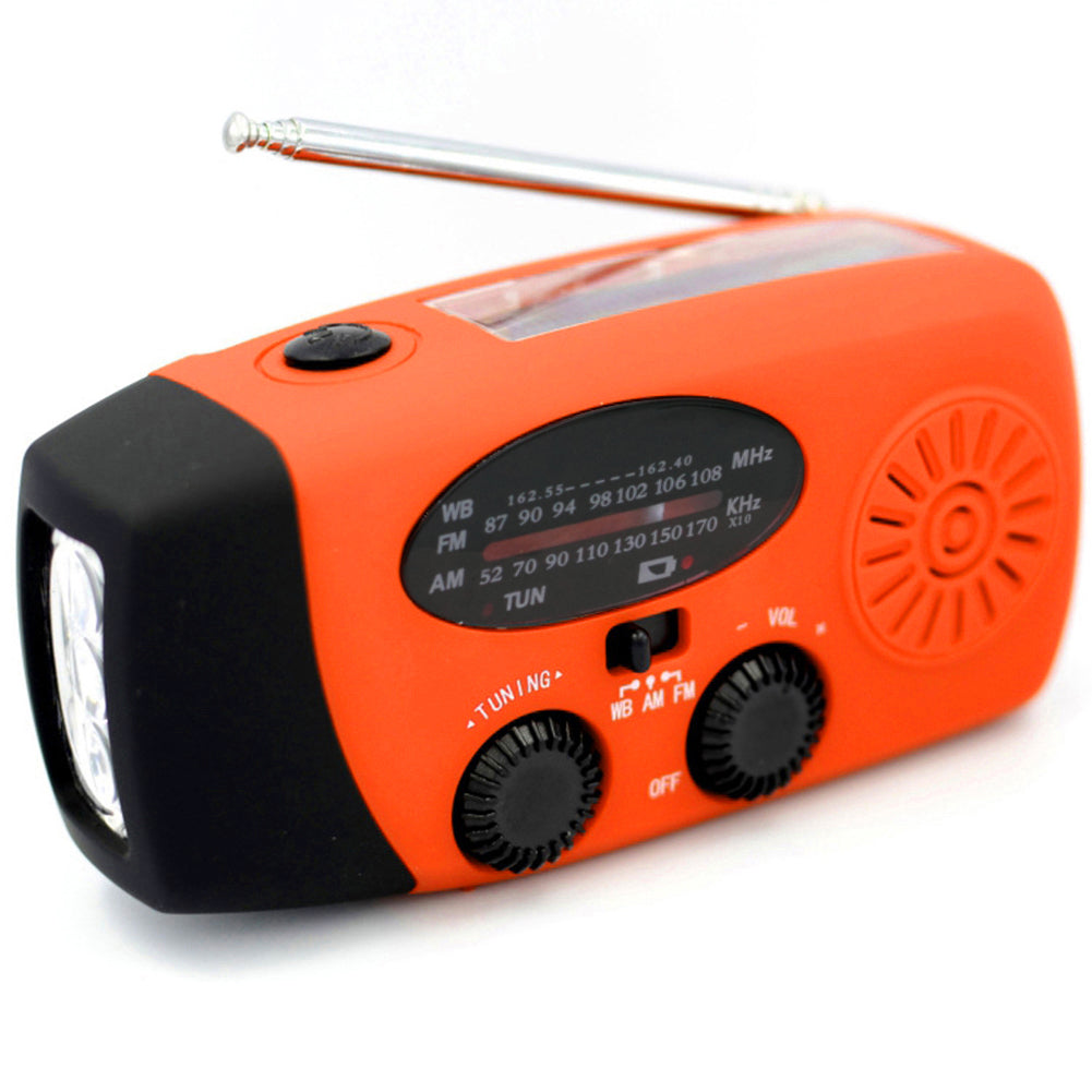 Portable Multi Functional Emergency Radio