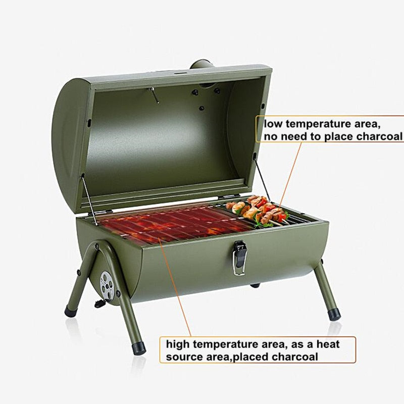 Premium Portable Outdoor BBQ Grill