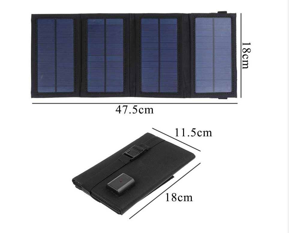 Folding Direct Charging Solar Panel