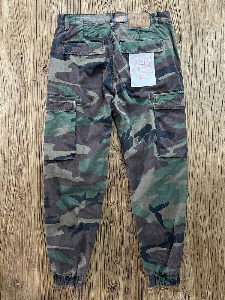 Men's Military Style Cargo Joggers