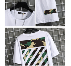 Men's Camo Graphic Print T-Shirt