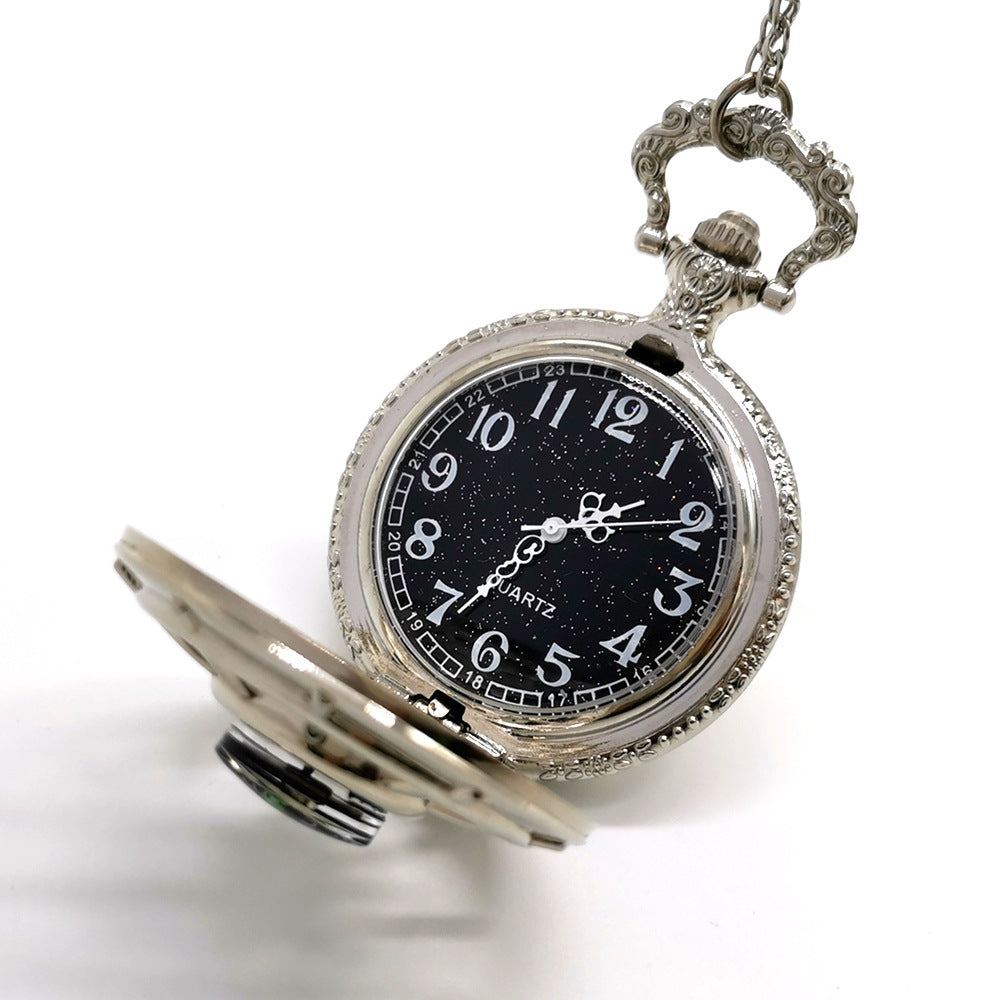 Pocket Watch with Compass