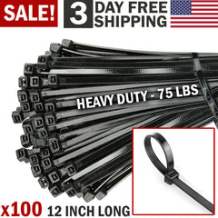 Extra Durable Cable Zip Ties US ONLY