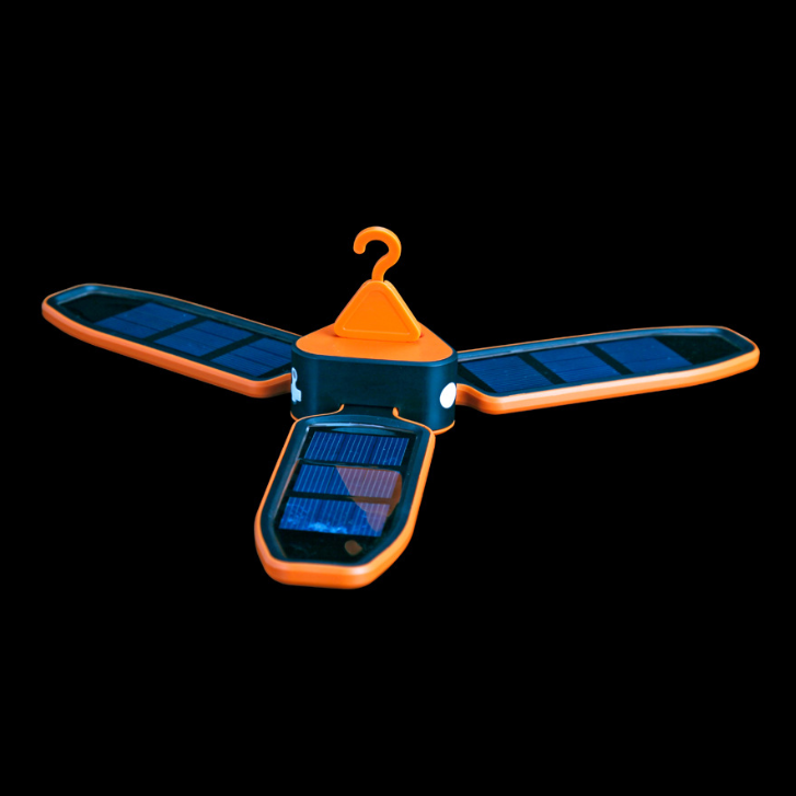 Solar Charged Clover Lantern