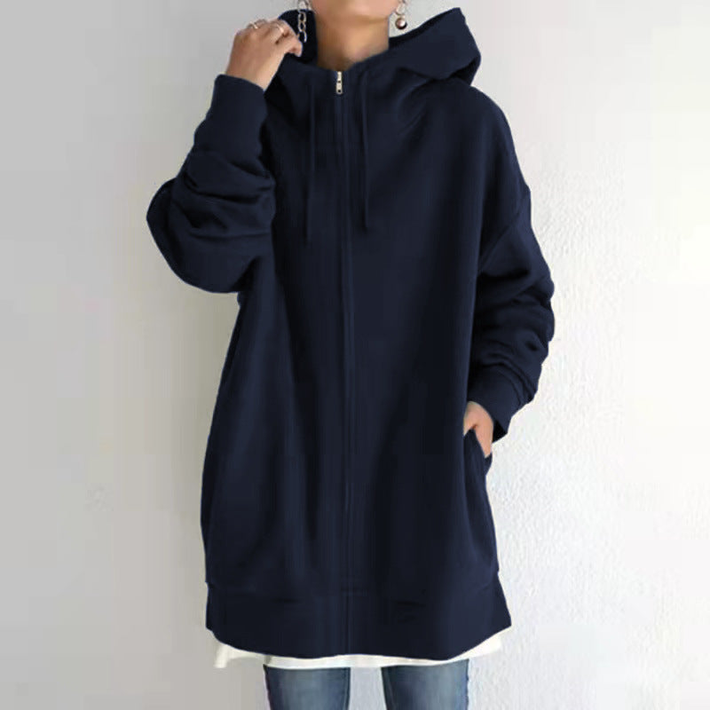 Women's Oversized Fuzzy Hoodie