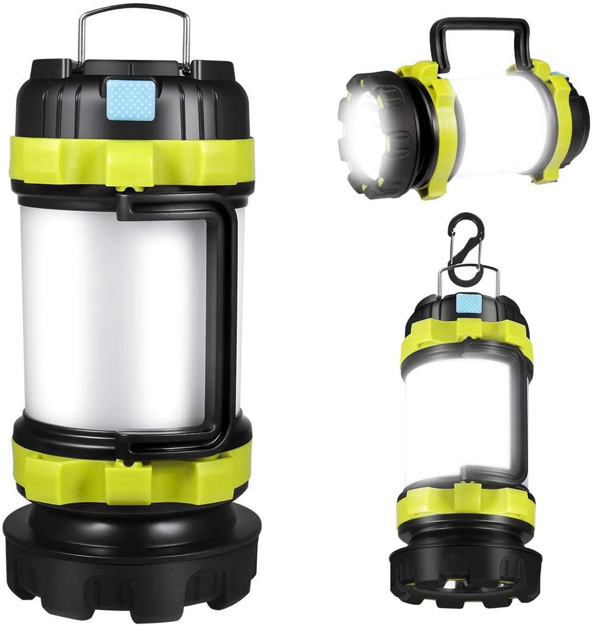 Camping Lantern-Flashlight Combo with Power Bank Function