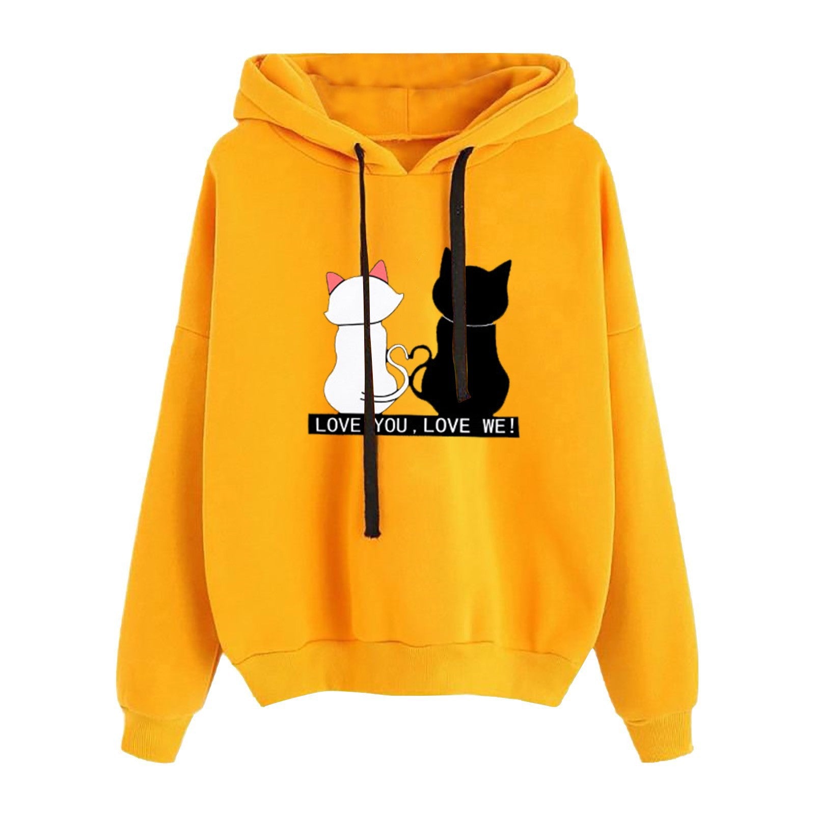 Cute Cats Print Women's Hoodie