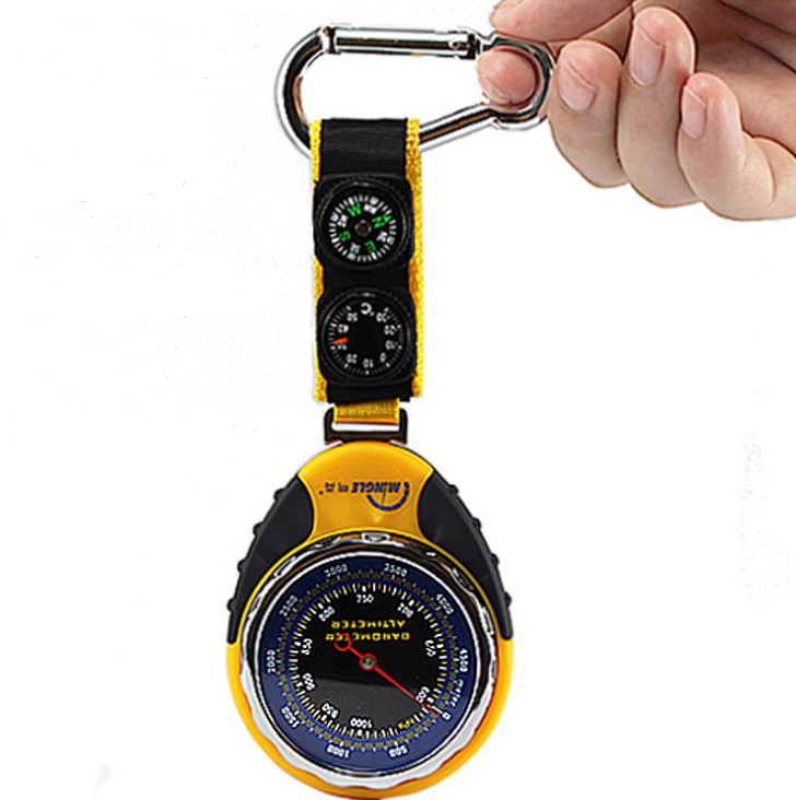 Outdoors Multi-functional Altimeter Barometer Thermometer and Compass