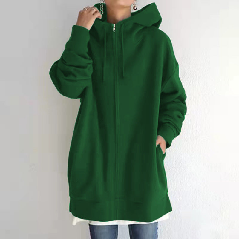 Women's Oversized Fuzzy Hoodie