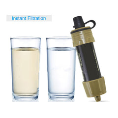 Portable Filter With Water Purifier Straw