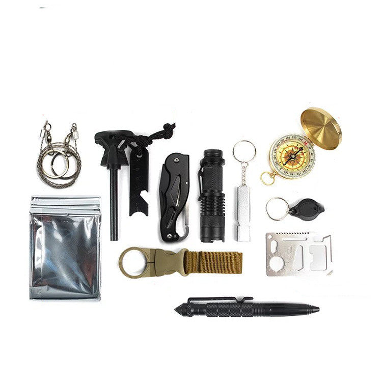 Outdoor Camping Equipment Survival Tool Set